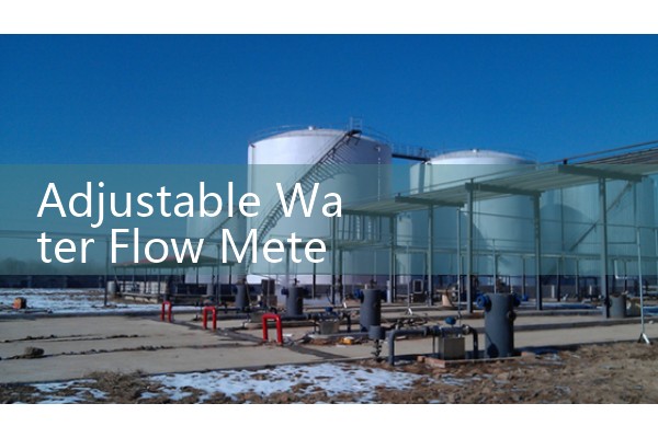 Adjustable Water Flow Meter: Variable mechanical orifice flow control valves.